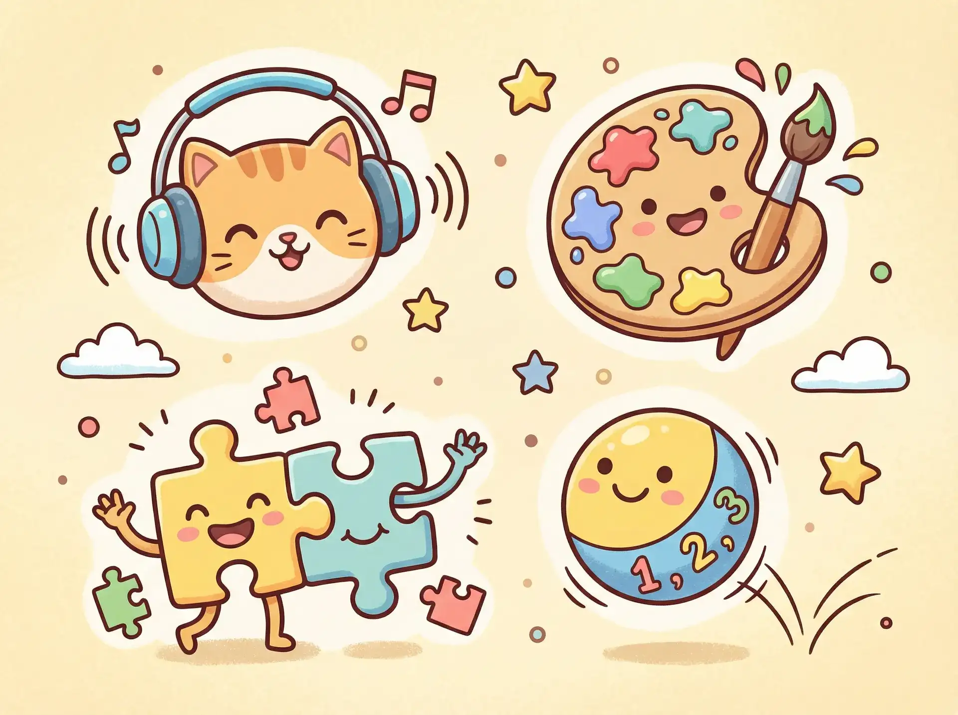 小朋友的手工作品 - 麻豆傳播媒體 益智创作